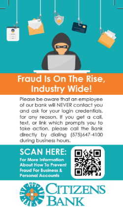 fraud awareness flyer